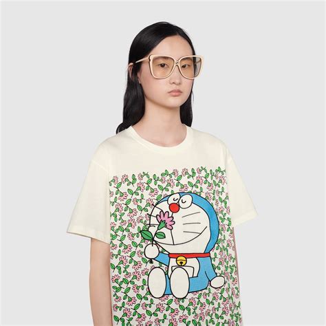 gucci doraemon t shirt|gucci doraemon rhyton white.